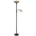 Lampadar/Lampa de podea BLADE negru/fumuriu