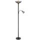 Lampadare - Lampadar/Lampa de podea BLADE negru/fumuriu