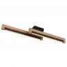 Plafoniera LED design natural lemn STARLA