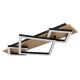 Plafoniere - Plafoniera LED design slim BEATRIX I negru/lemn