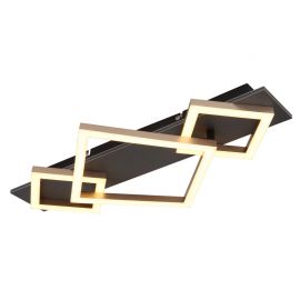 Plafoniere - Plafoniera LED design slim BEATRIX I negru/gri