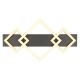 Plafoniere - Plafoniera LED design slim BEATRIX I negru/gri