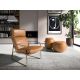 Banchete-Tabureti - Taburete cu spatiu de depozitare LUX design italian Cowhide camel