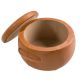 Banchete-Tabureti - Taburete cu spatiu de depozitare LUX design italian Cowhide camel