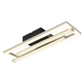 Plafoniere - Plafoniera LED design HIGHWAY negru/nickel