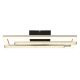 Plafoniere - Plafoniera LED design HIGHWAY negru/nickel
