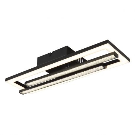 Plafoniere - Plafoniera LED design HIGHWAY negru