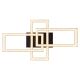 Plafoniere - Plafoniera LED design slim SAPENA 24W