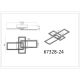 Plafoniere - Plafoniera LED design slim SAPENA 24W