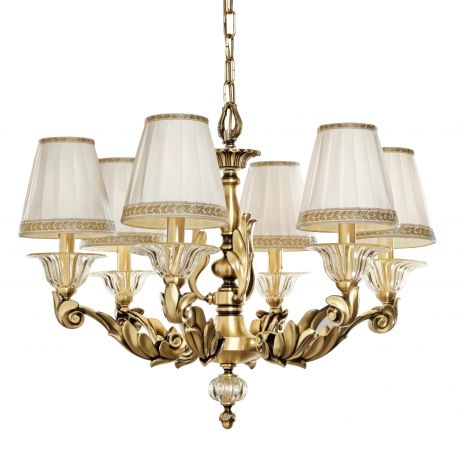 Candelabre, Lustre - Candelabru 6 brate LUX realizat manual Lucilla