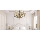 Candelabre, Lustre - Candelabru 6 brate LUX realizat manual Lucilla