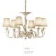 Candelabre, Lustre - Candelabru 6 brate LUX realizat manual Greta
