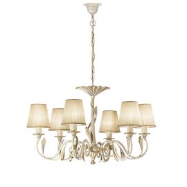 Candelabru 6 brate LUX realizat manual Greta