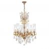 Candelabru LUX realizat manual cu cristale Scholer Queen 6L