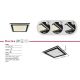 Plafoniere - Plafoniera LED design slim DAVIES 33x33cm