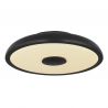 Plafoniera LED RGB cu telecomanda si difuzor RAFFY negru