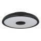 Plafoniere - Plafoniera LED RGB cu telecomanda si difuzor RAFFY negru
