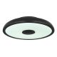 Plafoniere - Plafoniera LED RGB cu telecomanda si difuzor RAFFY negru