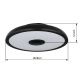 Plafoniere - Plafoniera LED RGB cu telecomanda si difuzor RAFFY negru