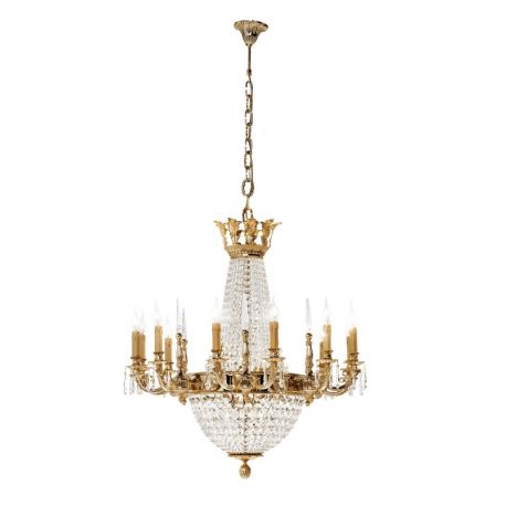 Lustre Cristal Scholer - Candelabru LUX realizat manual cu cristale Scholer Empire