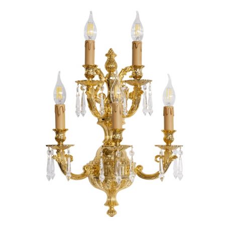 Lustre Cristal Scholer - Aplica de perete LUX realizat manual cu cristale Scholer Empire