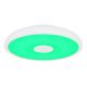Plafoniere - Plafoniera LED RGB cu telecomanda si difuzor RAFFY alba