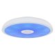 Plafoniere - Plafoniera LED RGB cu telecomanda si difuzor RAFFY alba
