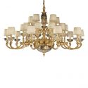 Candelabru XXL cu 25 brate LUX realizat manual Ofelia