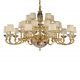 Candelabre, Lustre - Candelabru XXL cu 25 brate LUX realizat manual Ofelia