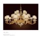 Candelabre, Lustre - Candelabru XXL cu 25 brate LUX realizat manual Ofelia