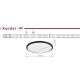 Plafoniere - Plafoniera LED slim design circular XANDER