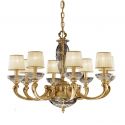 Candelabru XL cu 8 brate LUX realizat manual Ofelia