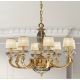 Candelabre, Lustre - Candelabru XL cu 8 brate LUX realizat manual Ofelia