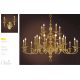 Candelabre, Lustre - Candelabru XXL cu 25 brate LUX realizat manual Otello
