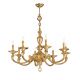 Candelabru 8 brate LUX realizat manual Otello