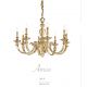 Candelabre, Lustre - Candelabru 8 brate LUX realizat manual Amos