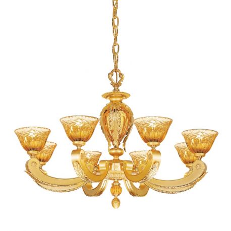 Candelabre, Lustre - Candelabru 8 brate LUX realizat manual Eden