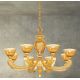 Candelabre, Lustre - Candelabru 8 brate LUX realizat manual Eden