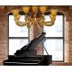 Candelabre, Lustre - Candelabru 8 brate LUX realizat manual Eden