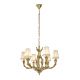 Candelabru 6 brate LUX realizata manual Sibilla