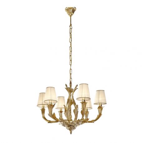 Candelabre, Lustre - Candelabru 6 brate LUX realizata manual Sibilla