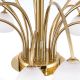 Candelabre, Lustre - Candelabru 15 brate elegant design modern OPALDESIGN, auriu mat