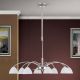 Candelabre, Lustre - Candelabru 8 brate elegant design modern OPALDESIGN, satin