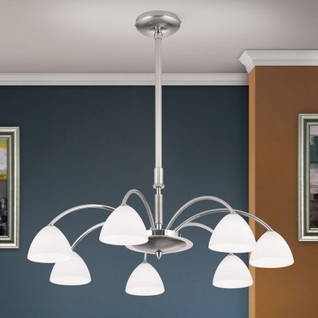 Candelabre, Lustre - Candelabru 7 brate elegant design modern OPALDESIGN, satin