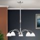 Candelabre, Lustre - Candelabru 5 brate elegant design modern OPALDESIGN, satin