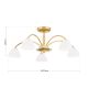 Lustre aplicate - Lustra aplicata 5 brate elegant design modern OPALDESIGN, auriu mat