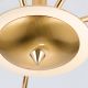 Lustre aplicate - Lustra aplicata 5 brate elegant design modern OPALDESIGN, auriu mat