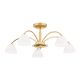 Lustre aplicate - Lustra aplicata 5 brate elegant design modern OPALDESIGN, auriu mat