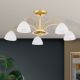 Lustre aplicate - Lustra aplicata 5 brate elegant design modern OPALDESIGN, auriu mat