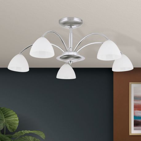 Lustre aplicate - Lustra aplicata 5 brate elegant design modern OPALDESIGN, satin